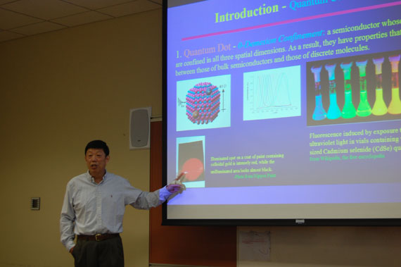 乔州校友会举办纳米技术和应用学术演讲会-